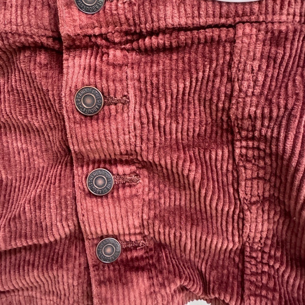 There Abouts 2T Girls Brown Corduroy Fall Skirt - Picture 3 of 5